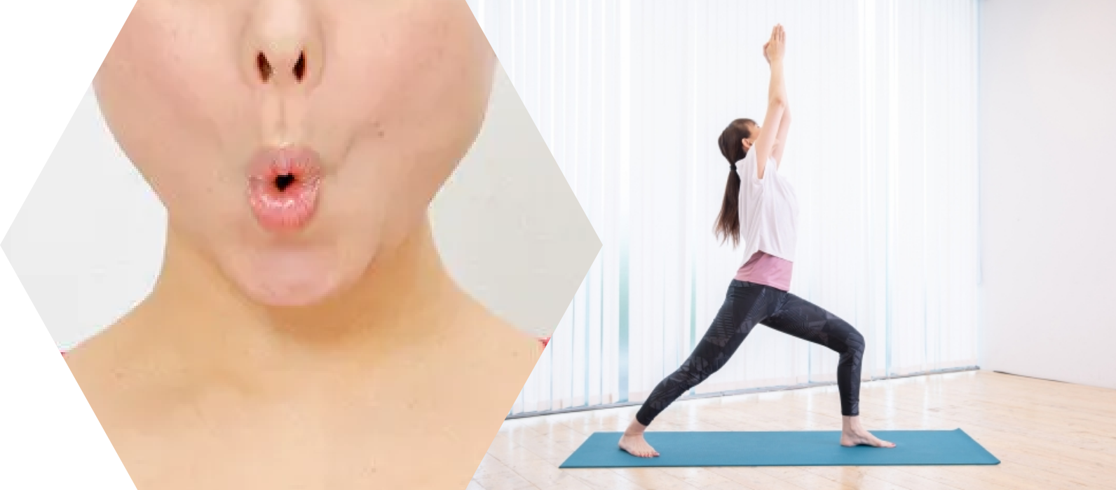 小顔フェイシャルヨガのイメージ